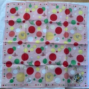 Vivienne Westwood cotton handkerchief / scarf Japan limited edition